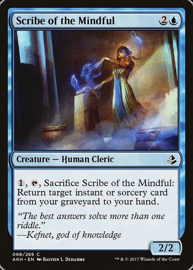 Scribe of the Mindful [Amonkhet] | Dragon's Lair Comics and Fantasy Houston TX