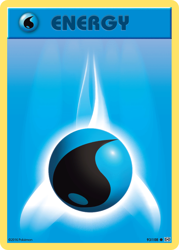 Water Energy (93/108) [XY: Evolutions] | Dragon's Lair Comics and Fantasy Houston TX