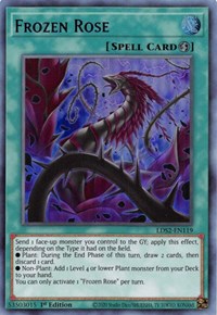 Frozen Rose (Purple) [LDS2-EN119] Ultra Rare | Dragon's Lair Comics and Fantasy Houston TX