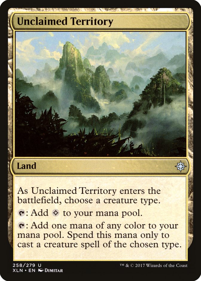 Unclaimed Territory [Ixalan] | Dragon's Lair Comics and Fantasy Houston TX