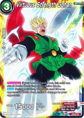 Virtuous Strength Gohan (EX03-03) [Ultimate Box] | Dragon's Lair Comics and Fantasy Houston TX