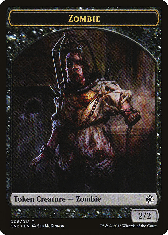 Zombie Token [Conspiracy: Take the Crown Tokens] | Dragon's Lair Comics and Fantasy Houston TX