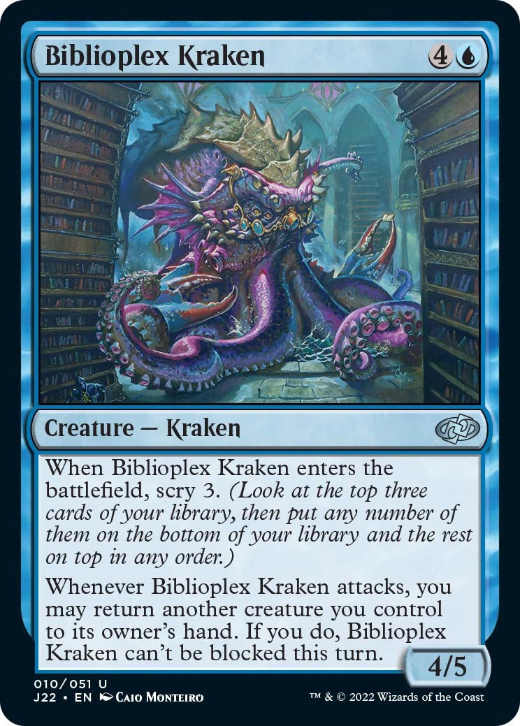 Biblioplex Kraken [Jumpstart 2022] | Dragon's Lair Comics and Fantasy Houston TX