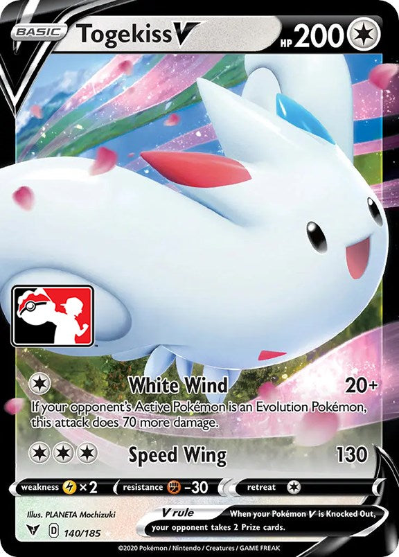 Togekiss V (140/185) [Prize Pack Series One] | Dragon's Lair Comics and Fantasy Houston TX