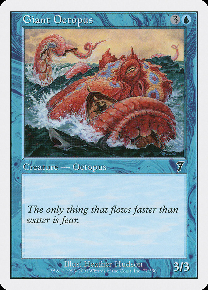 Giant Octopus [Seventh Edition] | Dragon's Lair Comics and Fantasy Houston TX