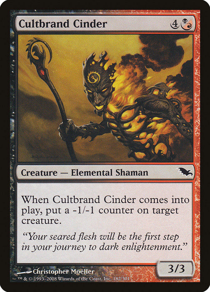 Cultbrand Cinder [Shadowmoor] | Dragon's Lair Comics and Fantasy Houston TX