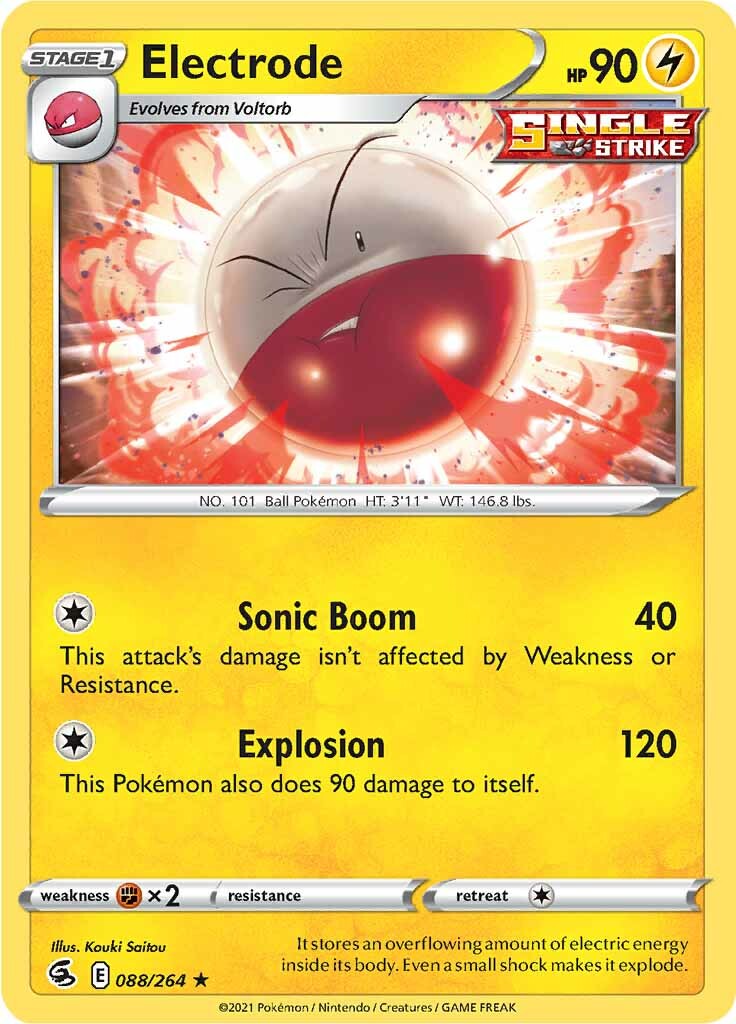 Electrode (088/264) [Sword & Shield: Fusion Strike] | Dragon's Lair Comics and Fantasy Houston TX