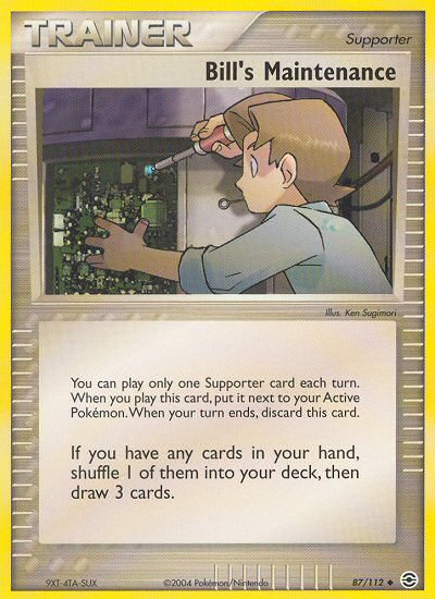 Bill's Maintenance (87/112) [EX: FireRed & LeafGreen] | Dragon's Lair Comics and Fantasy Houston TX