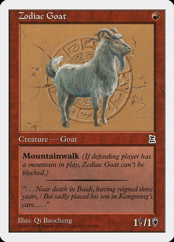 Zodiac Goat [Portal Three Kingdoms] | Dragon's Lair Comics and Fantasy Houston TX