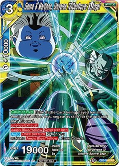 Geene & Martinne, Universe 12 Destroyer & Angel (DB2-169) [Tournament Promotion Cards] | Dragon's Lair Comics and Fantasy Houston TX