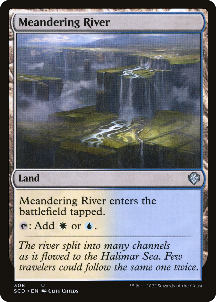 Meandering River [Starter Commander Decks] | Dragon's Lair Comics and Fantasy Houston TX