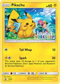 Pikachu (SM86) (Build-A-Bear Workshop Exclusive) [Miscellaneous Cards] | Dragon's Lair Comics and Fantasy Houston TX