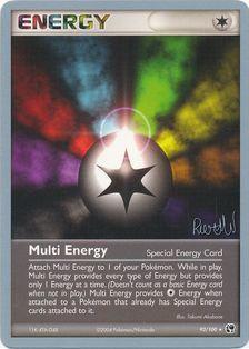 Multi Energy (93/100) (Rocky Beach - Reed Weichler) [World Championships 2004] | Dragon's Lair Comics and Fantasy Houston TX