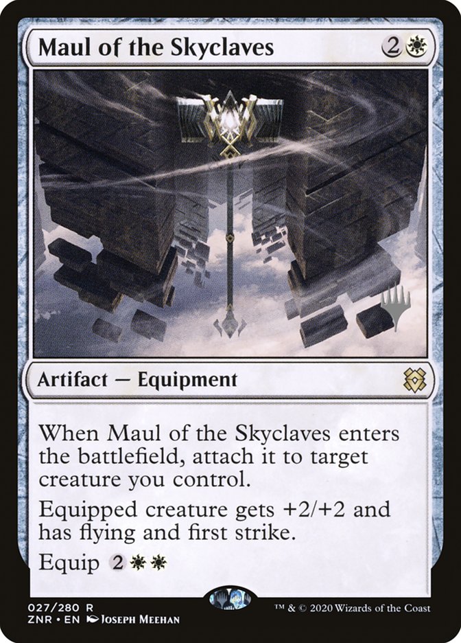 Maul of the Skyclaves (Promo Pack) [Zendikar Rising Promos] | Dragon's Lair Comics and Fantasy Houston TX