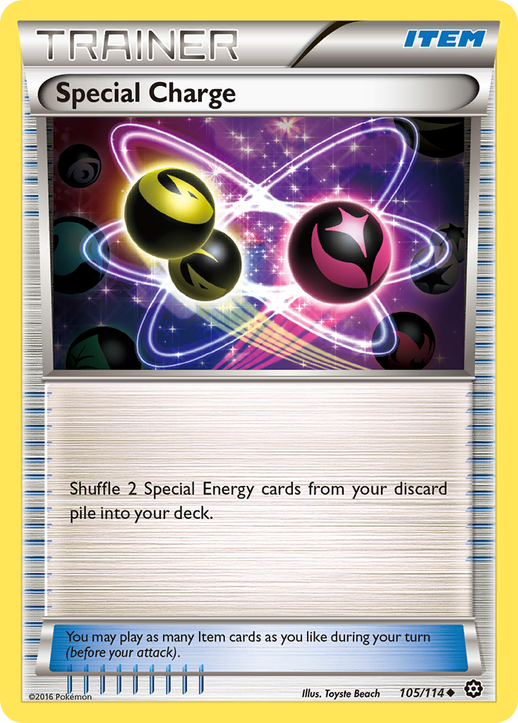 Special Charge (105/114) [XY: Steam Siege] | Dragon's Lair Comics and Fantasy Houston TX