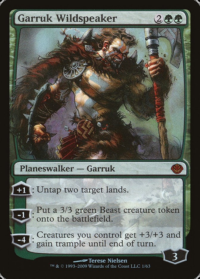 Garruk Wildspeaker [Duel Decks: Garruk vs. Liliana] | Dragon's Lair Comics and Fantasy Houston TX