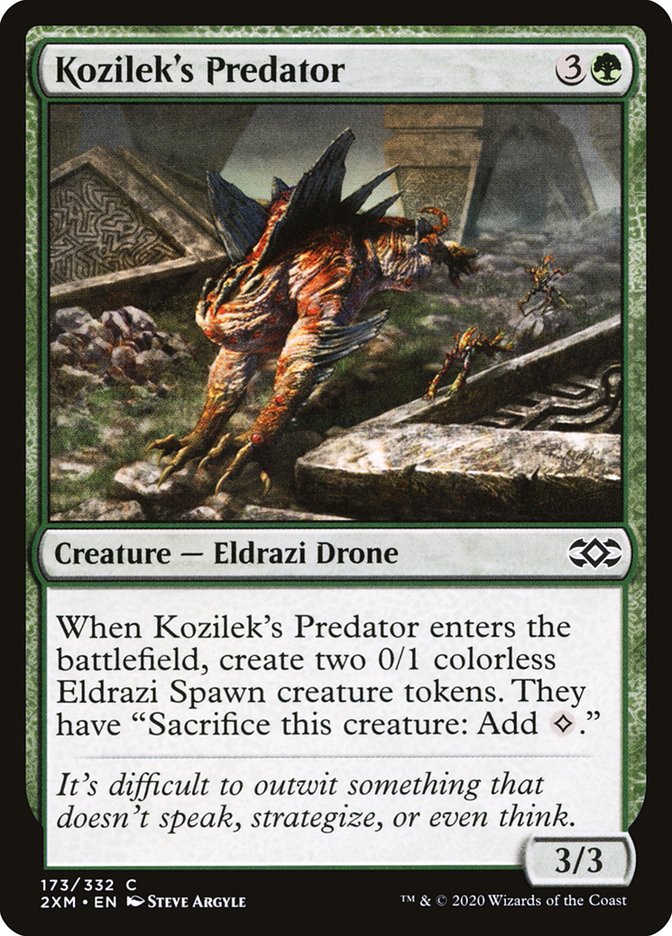 Kozilek's Predator [Double Masters] | Dragon's Lair Comics and Fantasy Houston TX