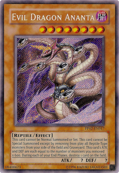 Evil Dragon Ananta [PP02-EN017] Secret Rare | Dragon's Lair Comics and Fantasy Houston TX