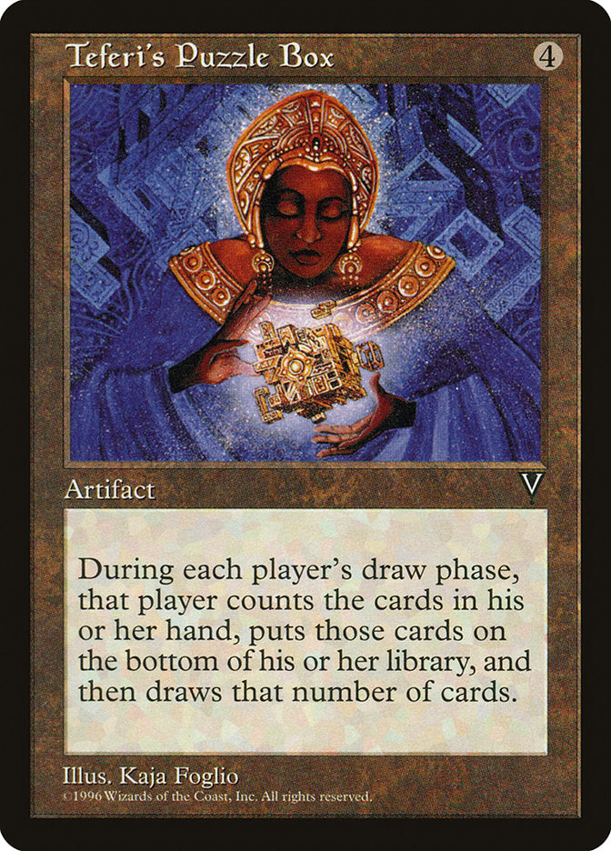 Teferi's Puzzle Box [Visions] | Dragon's Lair Comics and Fantasy Houston TX