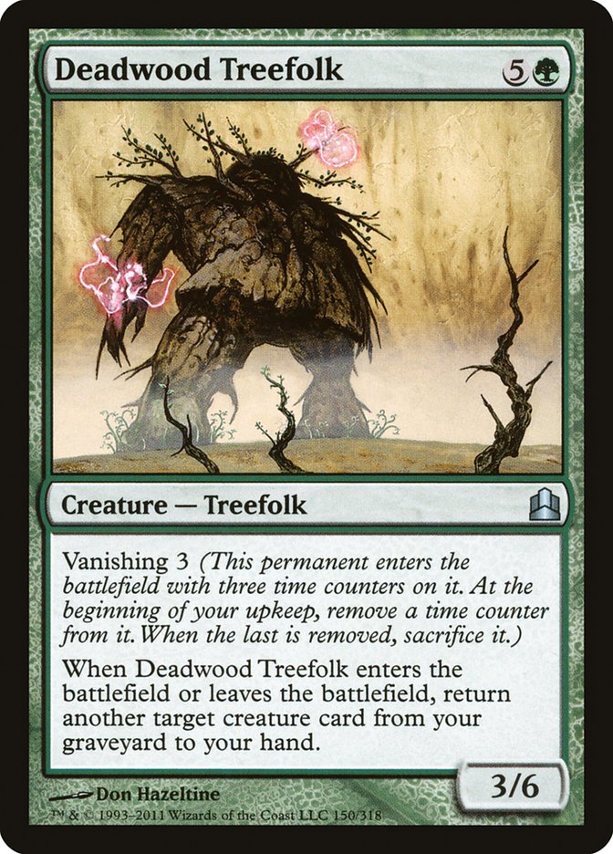 Deadwood Treefolk [Commander 2011] | Dragon's Lair Comics and Fantasy Houston TX