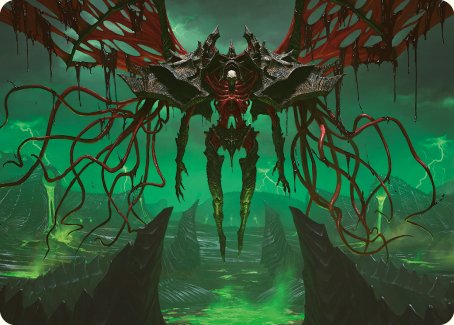 Archfiend of the Dross Art Card [Phyrexia: All Will Be One Art Series] | Dragon's Lair Comics and Fantasy Houston TX