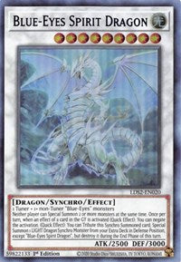 Blue-Eyes Spirit Dragon (Purple) [LDS2-EN020] Ultra Rare | Dragon's Lair Comics and Fantasy Houston TX