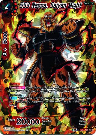 SS3 Nappa, Saiyan Might (BT7-125) [Revision Pack 2020] | Dragon's Lair Comics and Fantasy Houston TX