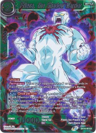 Frieza, the Shadow Warrior (EX16-06) [Ultimate Deck] | Dragon's Lair Comics and Fantasy Houston TX