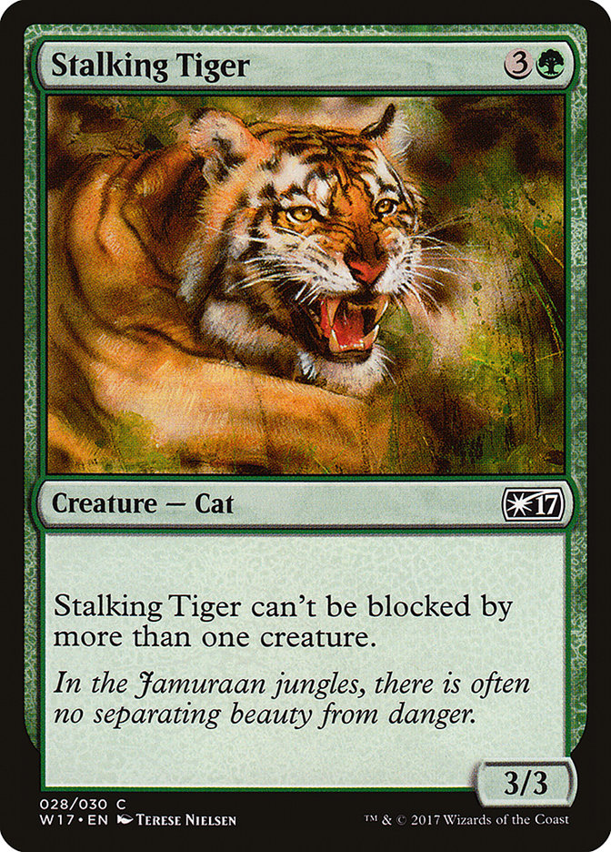 Stalking Tiger [Welcome Deck 2017] | Dragon's Lair Comics and Fantasy Houston TX