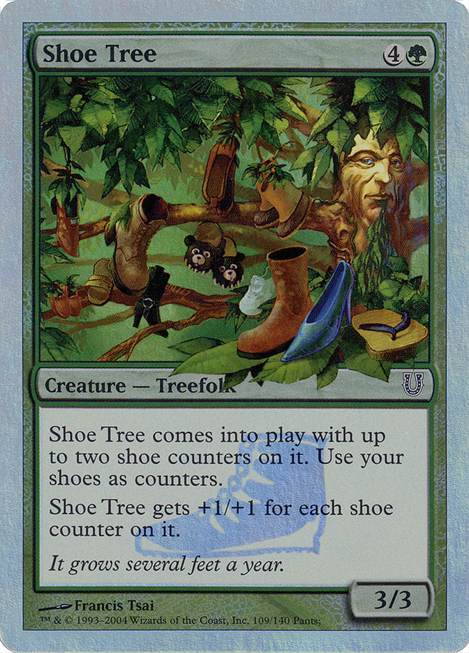 Shoe Tree (Alternate Foil) [Unhinged] | Dragon's Lair Comics and Fantasy Houston TX