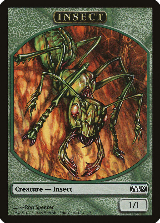 Insect Token [Magic 2010 Tokens] | Dragon's Lair Comics and Fantasy Houston TX