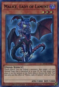 Malice, Lady of Lament (UR) [ETCO-ENSP1] Ultra Rare | Dragon's Lair Comics and Fantasy Houston TX