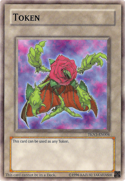 Regenerating Rose Token [TKN3-EN004] Common | Dragon's Lair Comics and Fantasy Houston TX