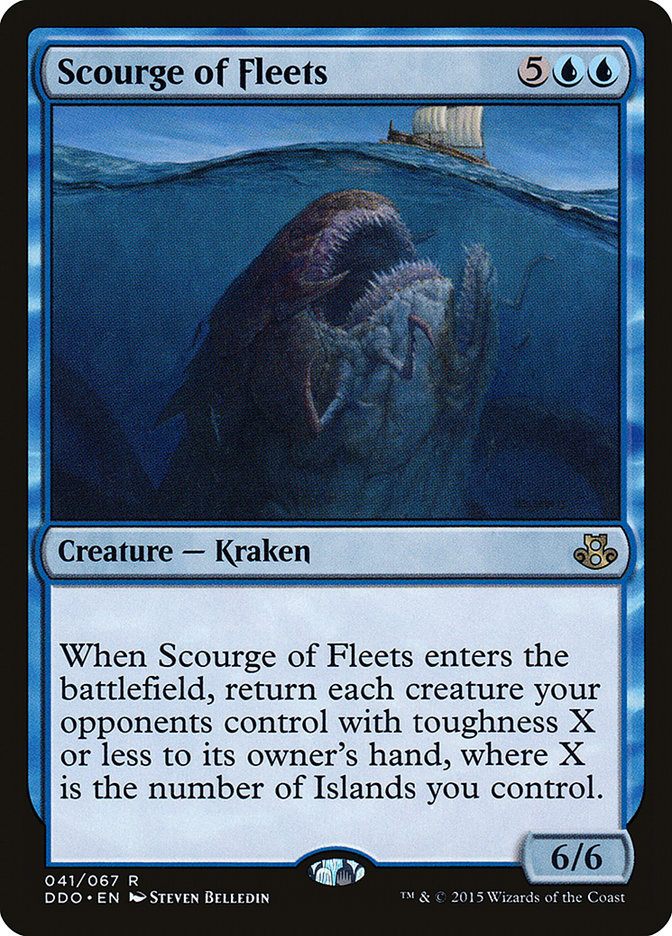 Scourge of Fleets [Duel Decks: Elspeth vs. Kiora] | Dragon's Lair Comics and Fantasy Houston TX