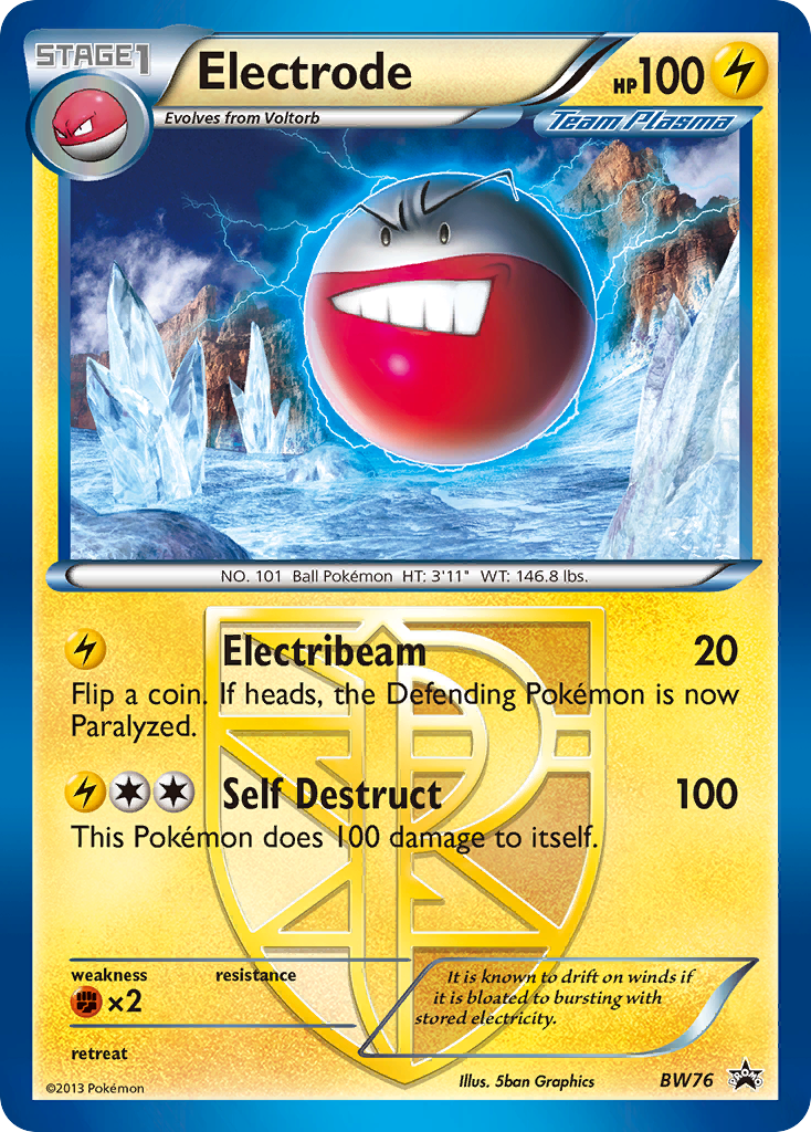 Electrode (BW76) [Black & White: Black Star Promos] | Dragon's Lair Comics and Fantasy Houston TX