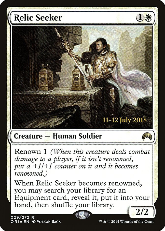 Relic Seeker [Magic Origins Prerelease Promos] | Dragon's Lair Comics and Fantasy Houston TX