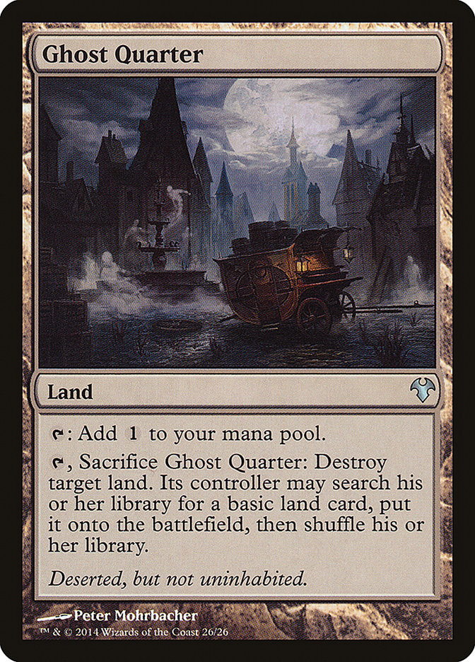 Ghost Quarter [Modern Event Deck 2014] | Dragon's Lair Comics and Fantasy Houston TX