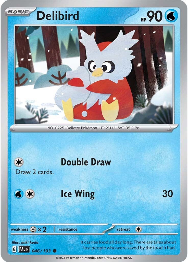 Delibird (046/193) [Scarlet & Violet: Paldea Evolved] | Dragon's Lair Comics and Fantasy Houston TX