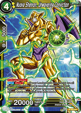 Nuova Shenron, Unwavering Conviction (P-305) [Tournament Promotion Cards] | Dragon's Lair Comics and Fantasy Houston TX