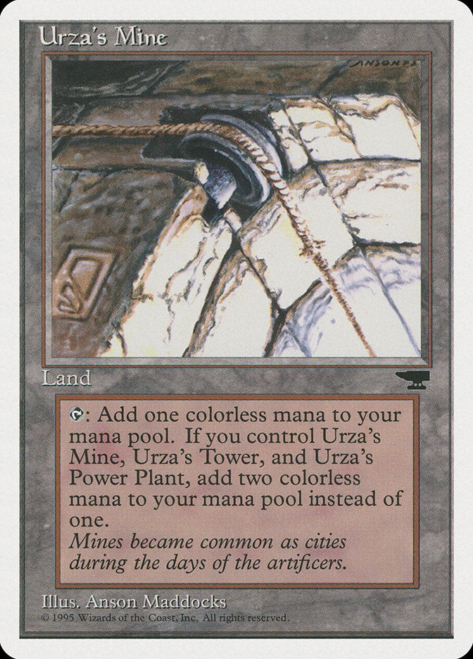 Urza's Mine (Pulley Embedded in Stone) [Chronicles] | Dragon's Lair Comics and Fantasy Houston TX