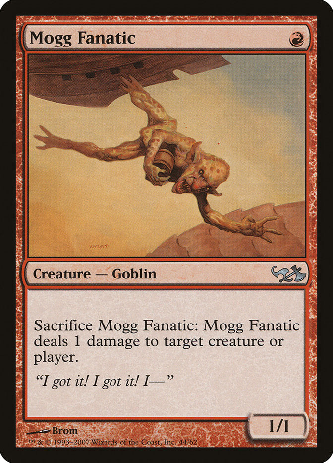 Mogg Fanatic [Duel Decks: Elves vs. Goblins] | Dragon's Lair Comics and Fantasy Houston TX