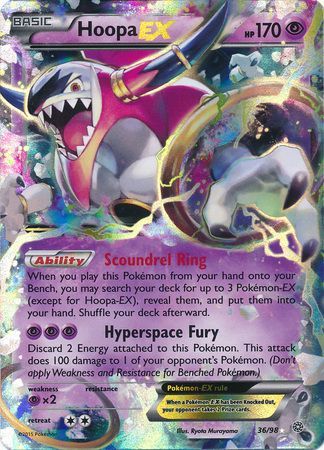 Hoopa EX (36/98) (Jumbo Card) [XY: Ancient Origins] | Dragon's Lair Comics and Fantasy Houston TX