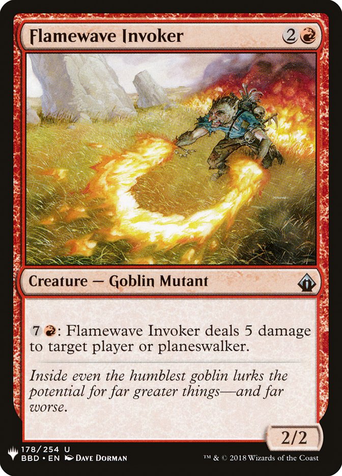 Flamewave Invoker [Mystery Booster] | Dragon's Lair Comics and Fantasy Houston TX