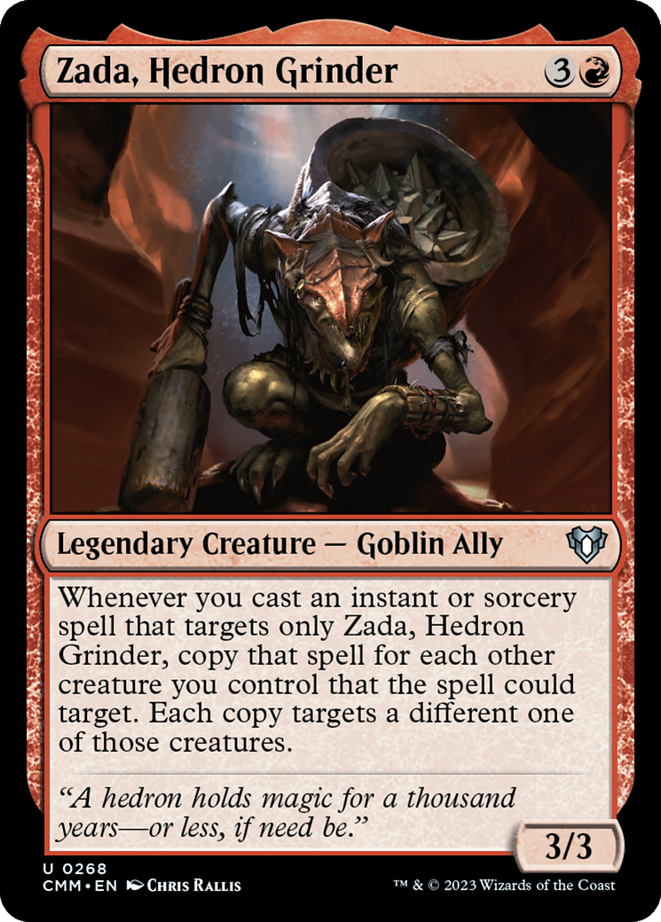 Zada, Hedron Grinder [Commander Masters] | Dragon's Lair Comics and Fantasy Houston TX