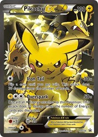 Pikachu EX (XY124) (Jumbo Card) [XY: Black Star Promos] | Dragon's Lair Comics and Fantasy Houston TX