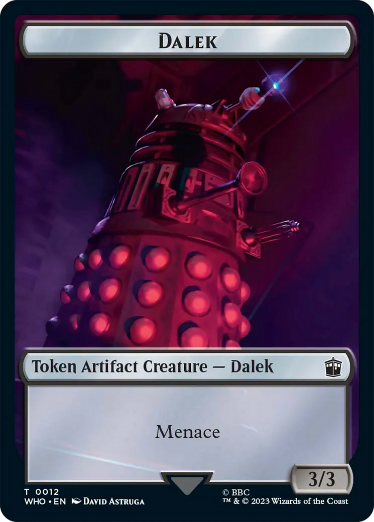 Dalek Token [Doctor Who Tokens] | Dragon's Lair Comics and Fantasy Houston TX