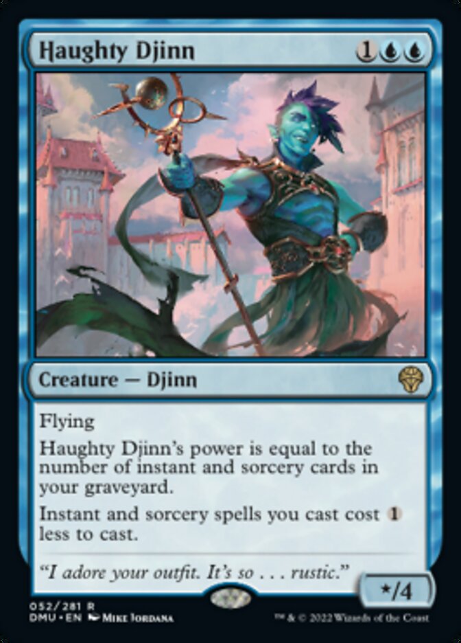 Haughty Djinn [Dominaria United] | Dragon's Lair Comics and Fantasy Houston TX