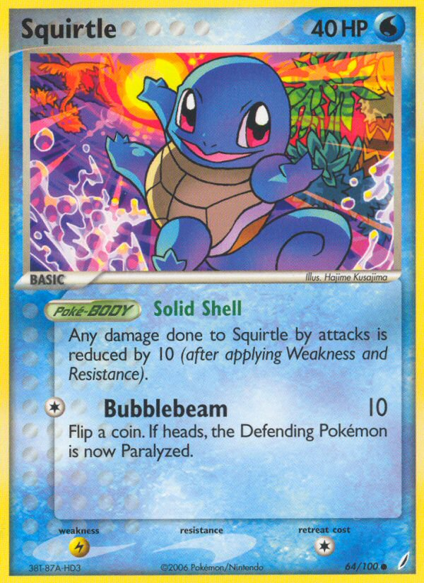 Squirtle (64/100) [EX: Crystal Guardians] | Dragon's Lair Comics and Fantasy Houston TX