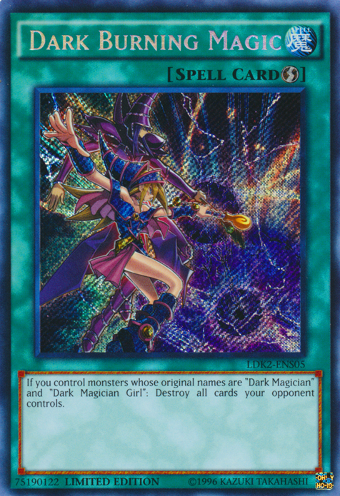 Dark Burning Magic [LDK2-ENS05] Secret Rare | Dragon's Lair Comics and Fantasy Houston TX