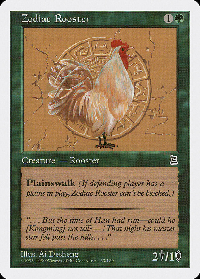 Zodiac Rooster [Portal Three Kingdoms] | Dragon's Lair Comics and Fantasy Houston TX